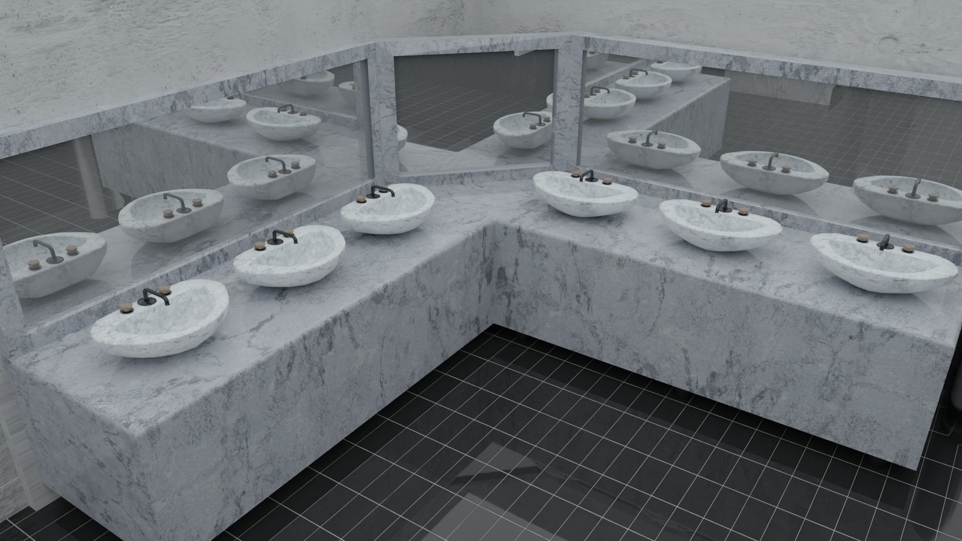 Toilet WC 3D model_3