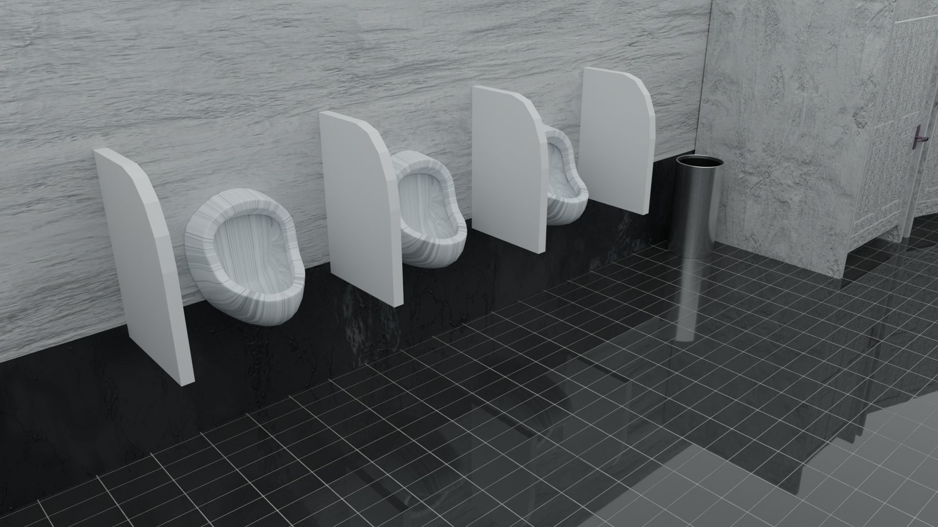 Toilet WC 3D model_4