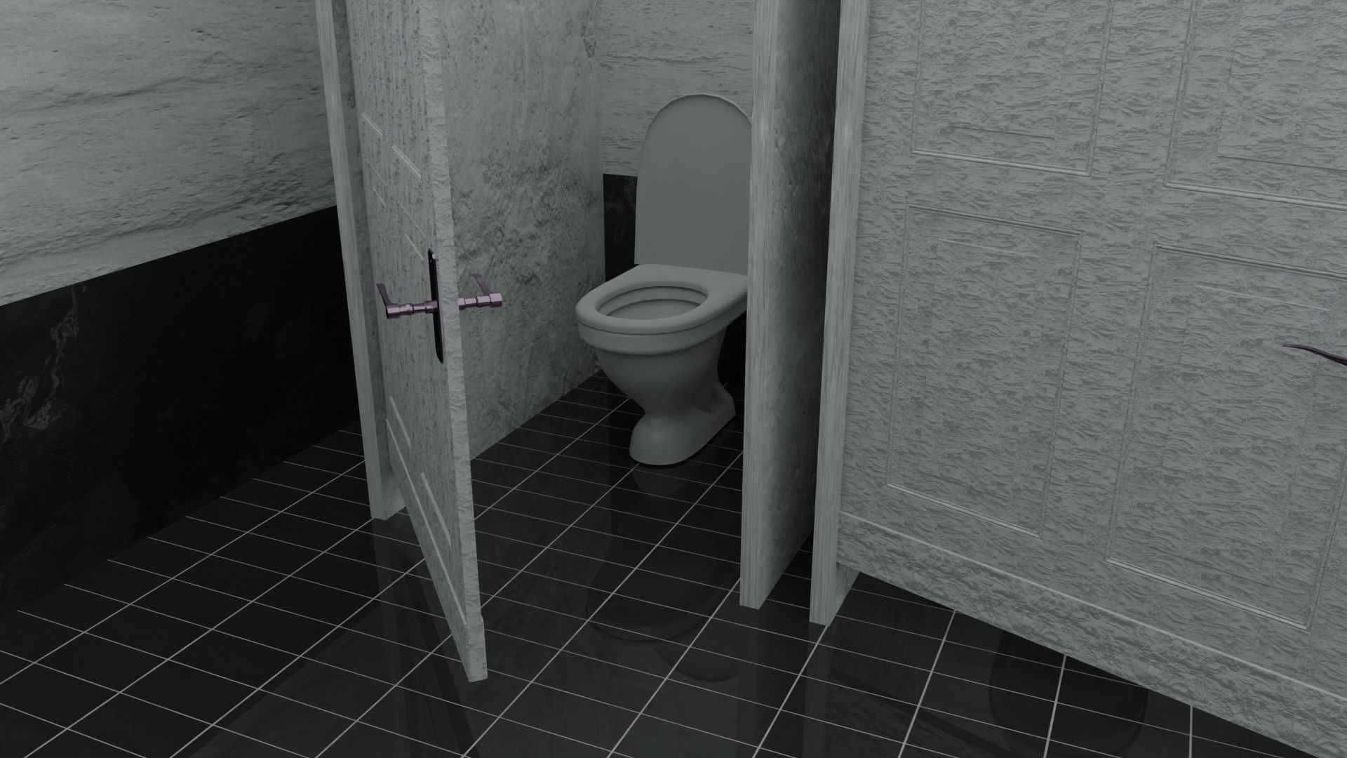 Toilet WC 3D model_5