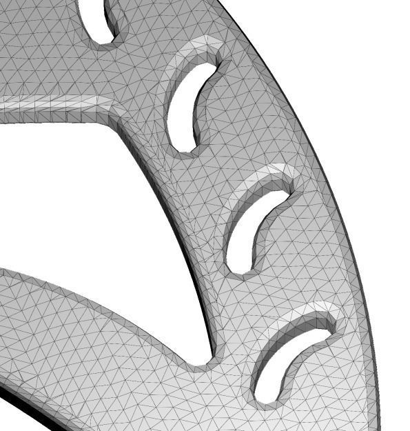 Classic Bicycle Disc Rotor 3D print model_4