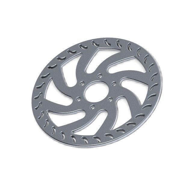 Classic Bicycle Disc Rotor 3D print model_5