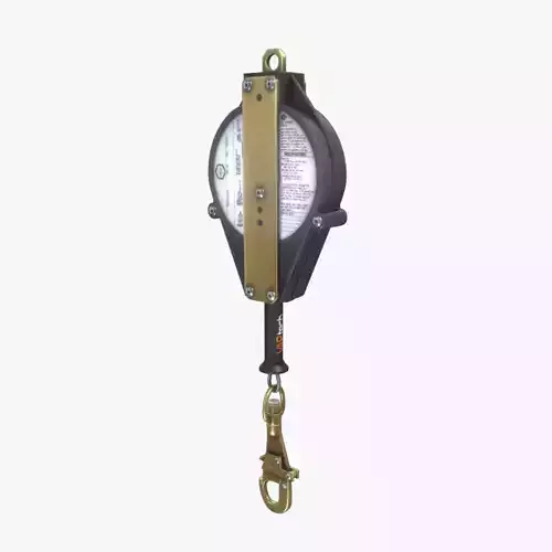 Fall Protection - Self Retracting Lifeline Low-poly 3D model