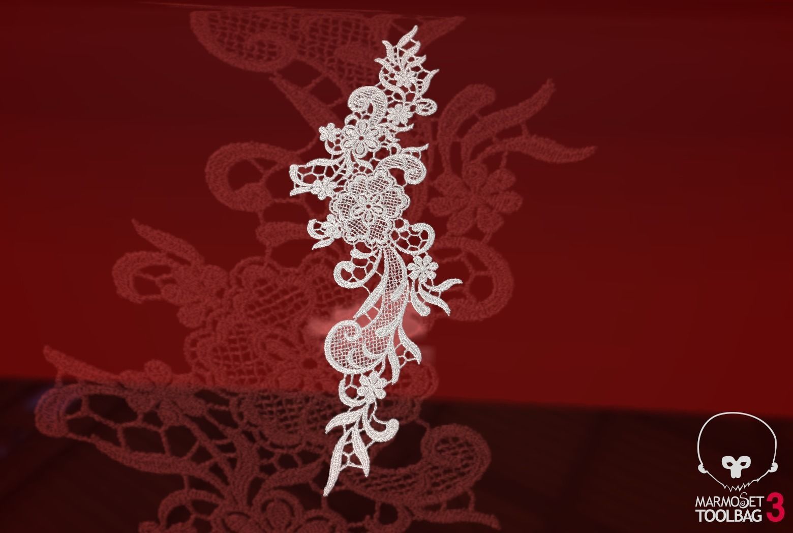 Fabric Vol 12 - Lace Appliques Texture_29