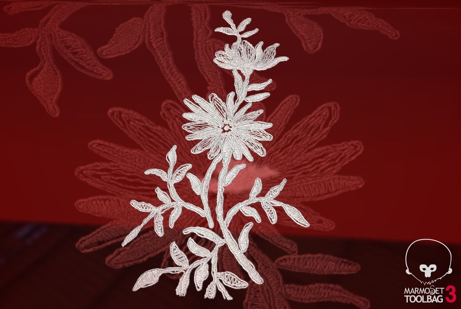 Fabric Vol 12 - Lace Appliques Texture_2