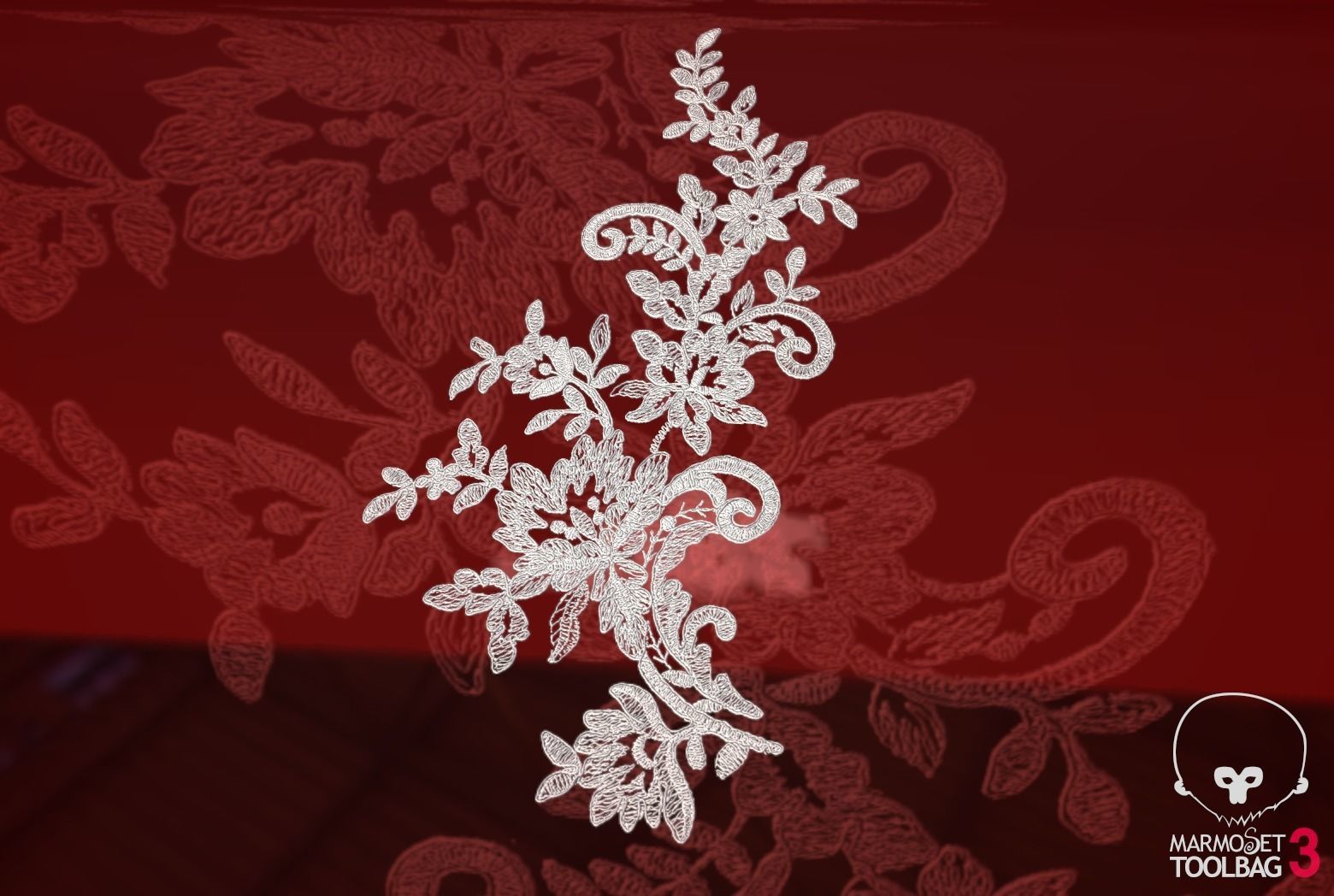 Fabric Vol 12 - Lace Appliques Texture_20