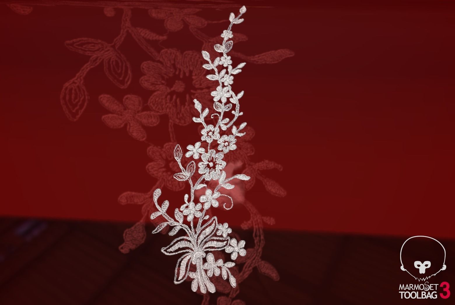 Fabric Vol 12 - Lace Appliques Texture_27