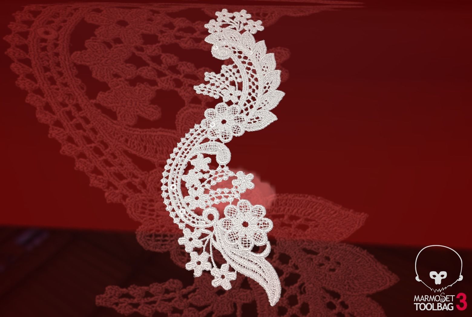 Fabric Vol 12 - Lace Appliques Texture_6