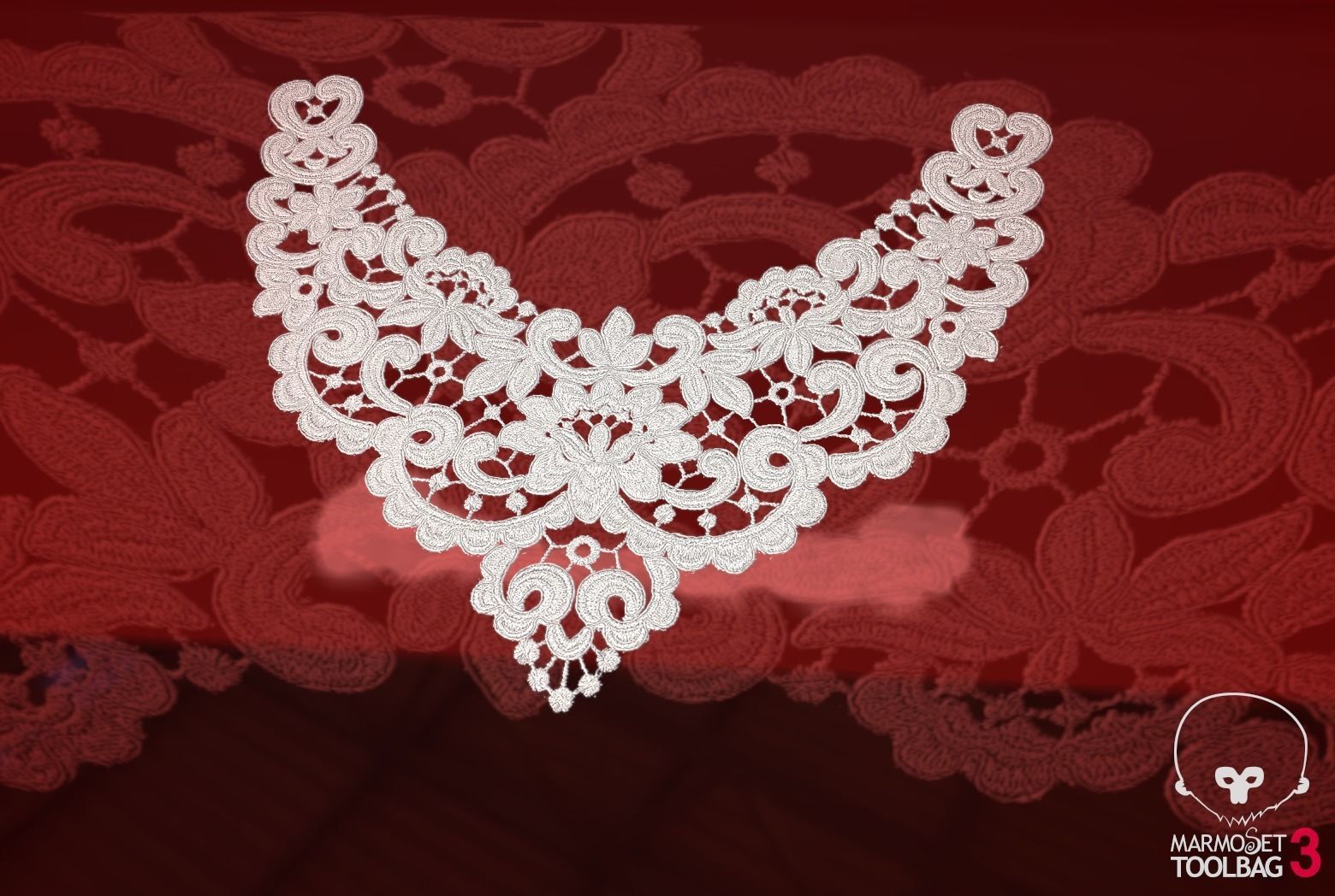 Fabric Vol 12 - Lace Appliques Texture_18