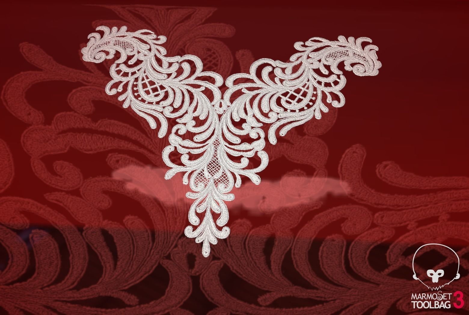 Fabric Vol 12 - Lace Appliques Texture_19