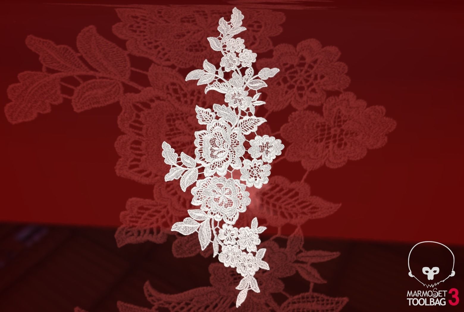 Fabric Vol 12 - Lace Appliques Texture_7