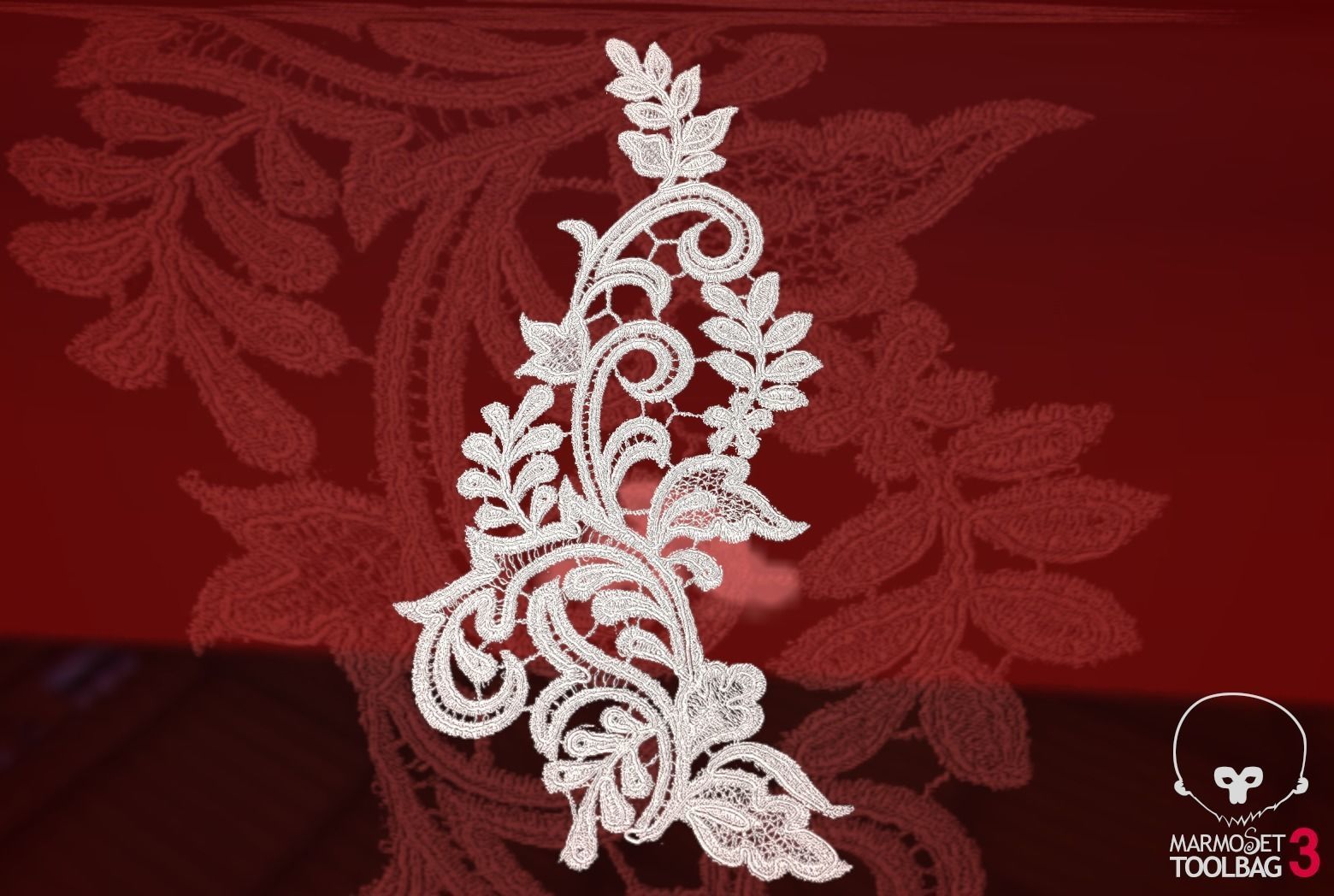 Fabric Vol 12 - Lace Appliques Texture_9