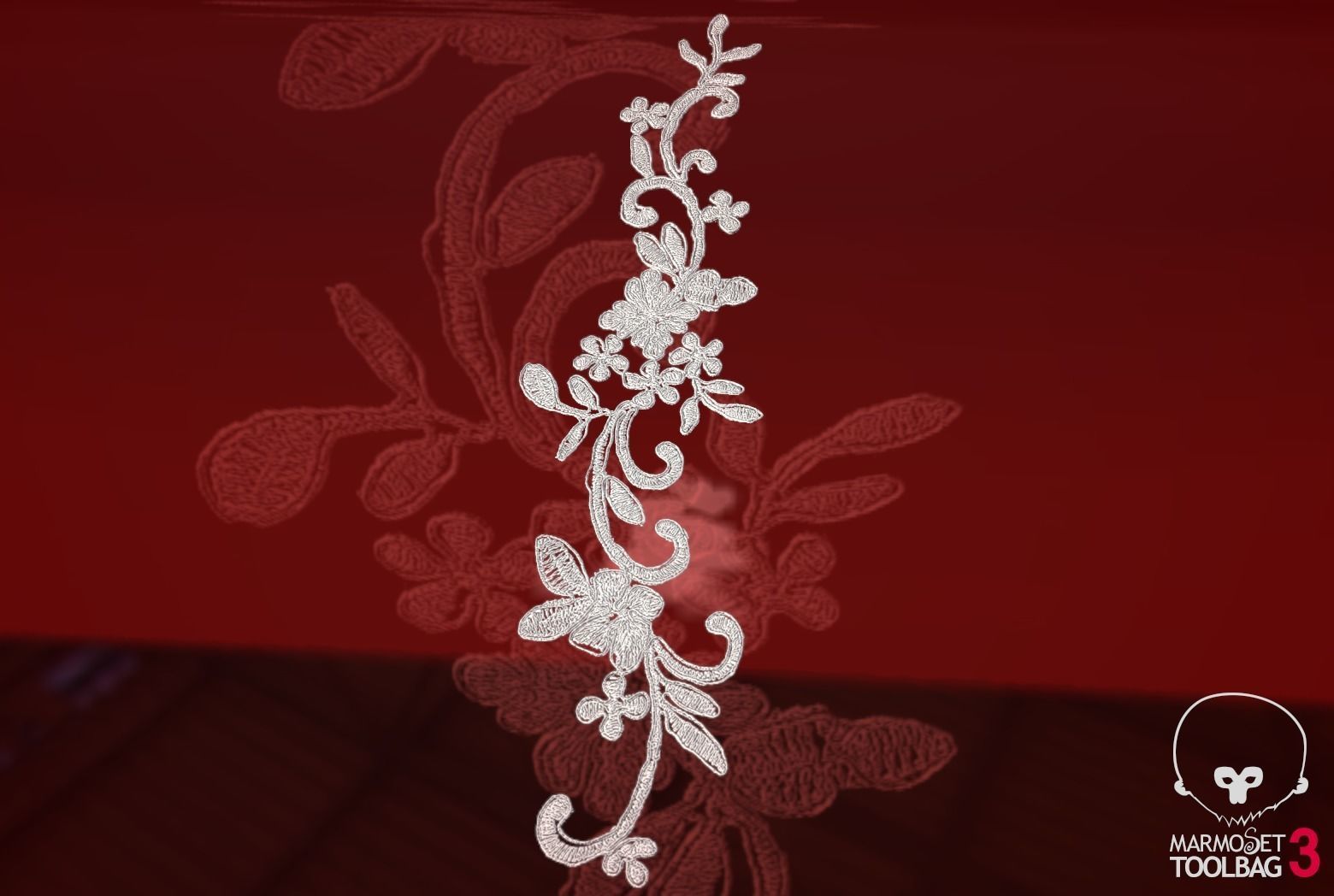 Fabric Vol 12 - Lace Appliques Texture_4