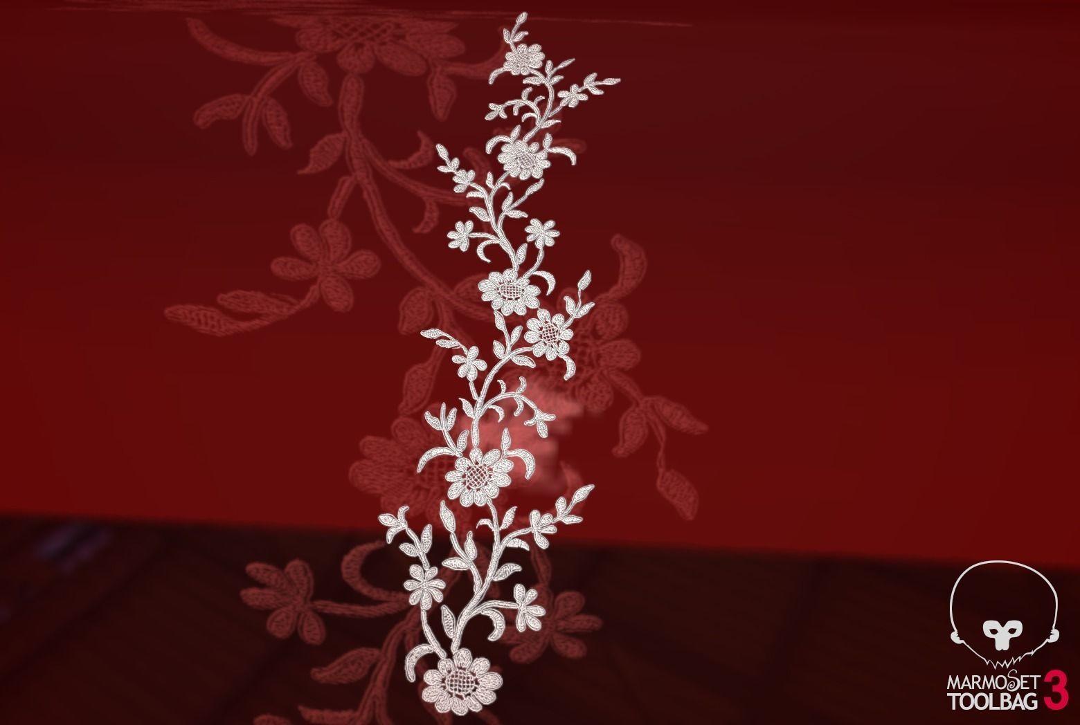 Fabric Vol 12 - Lace Appliques Texture_28