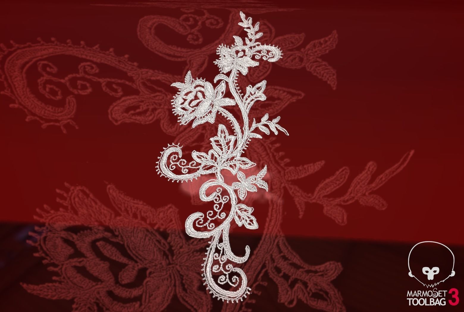 Fabric Vol 12 - Lace Appliques Texture_3