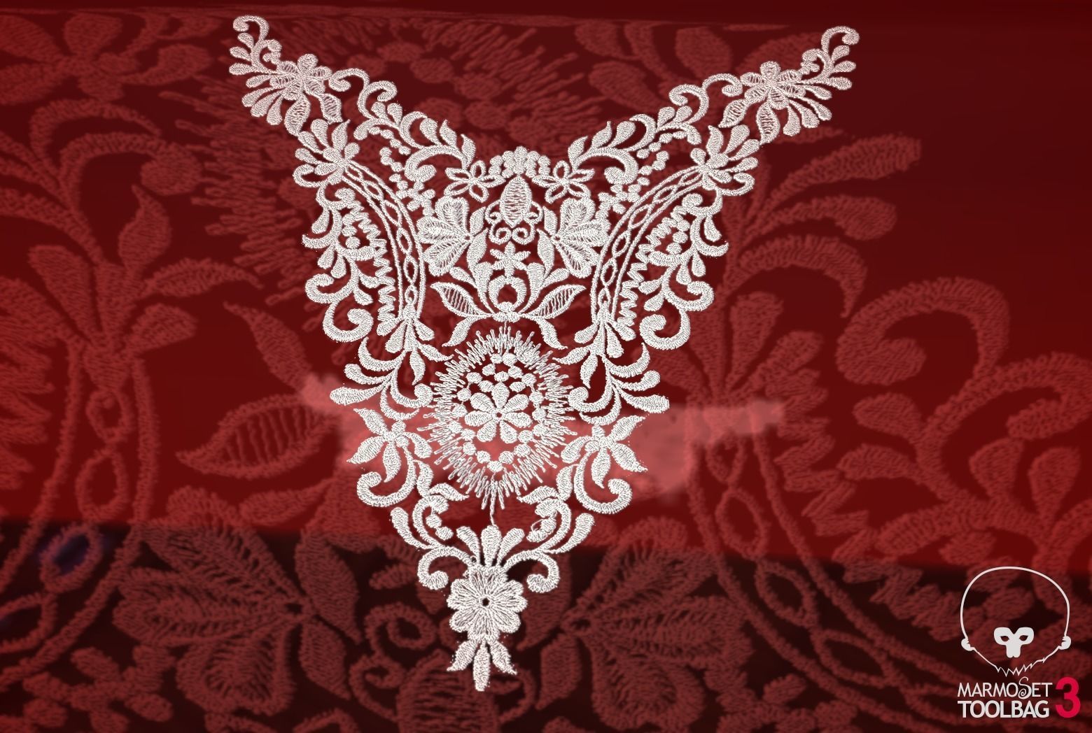 Fabric Vol 12 - Lace Appliques Texture_17