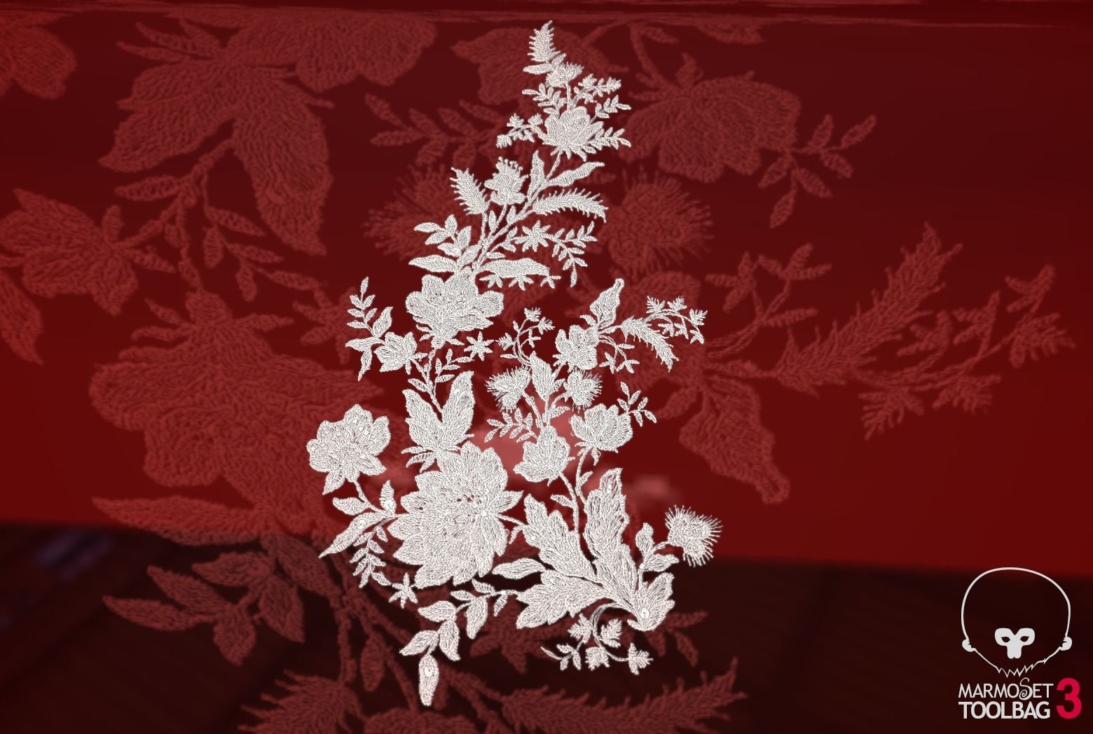 Fabric Vol 12 - Lace Appliques Texture_8