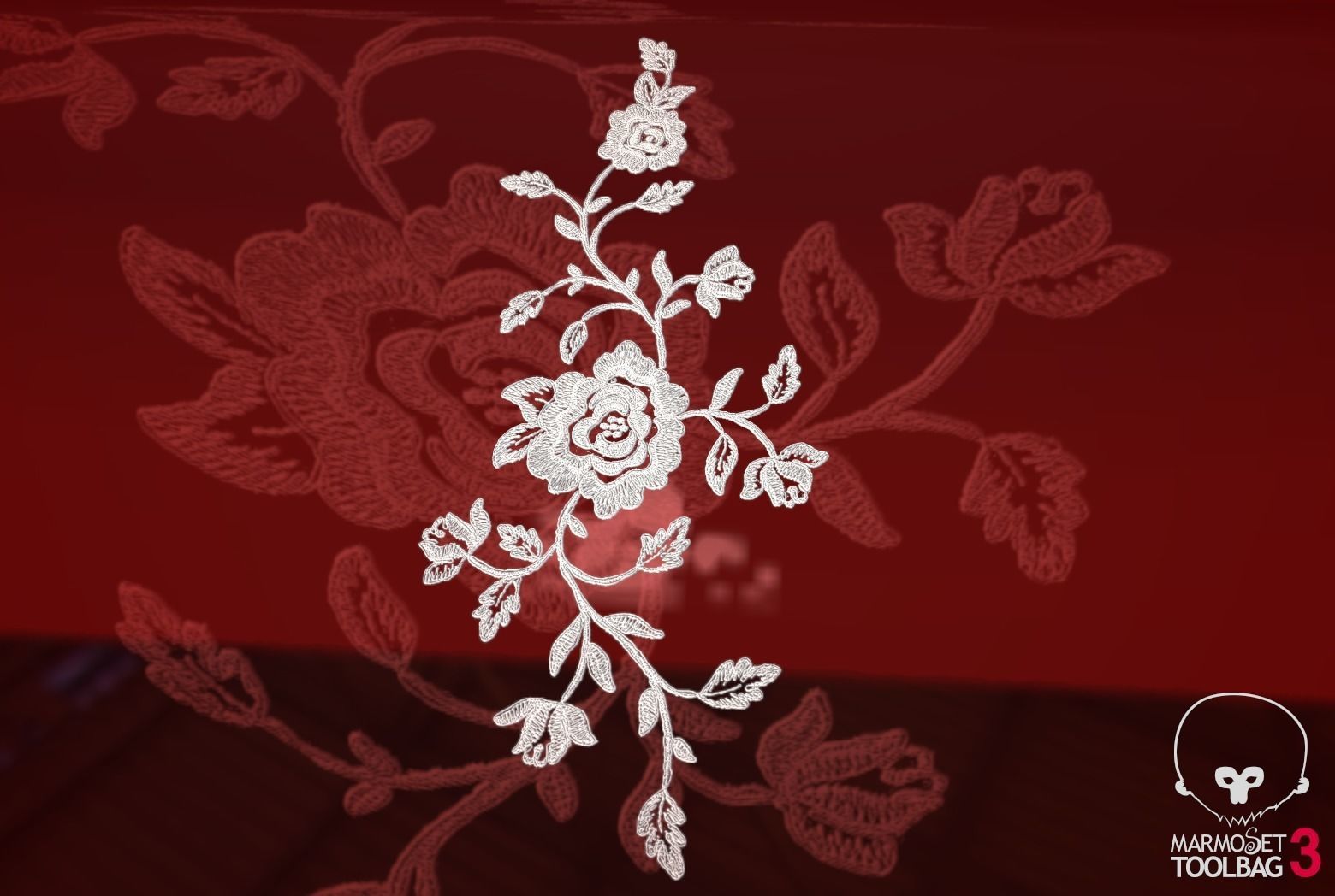 Fabric Vol 12 - Lace Appliques Texture_15