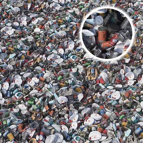 Ultra realistic Textures Trash Set PBR 