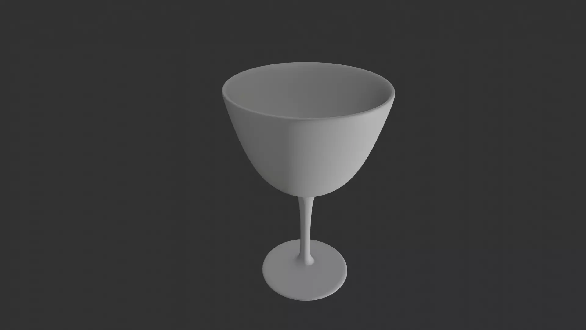 Nurbs Wineglass Free 3D model