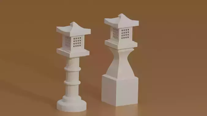 Japanese Stone Lantern