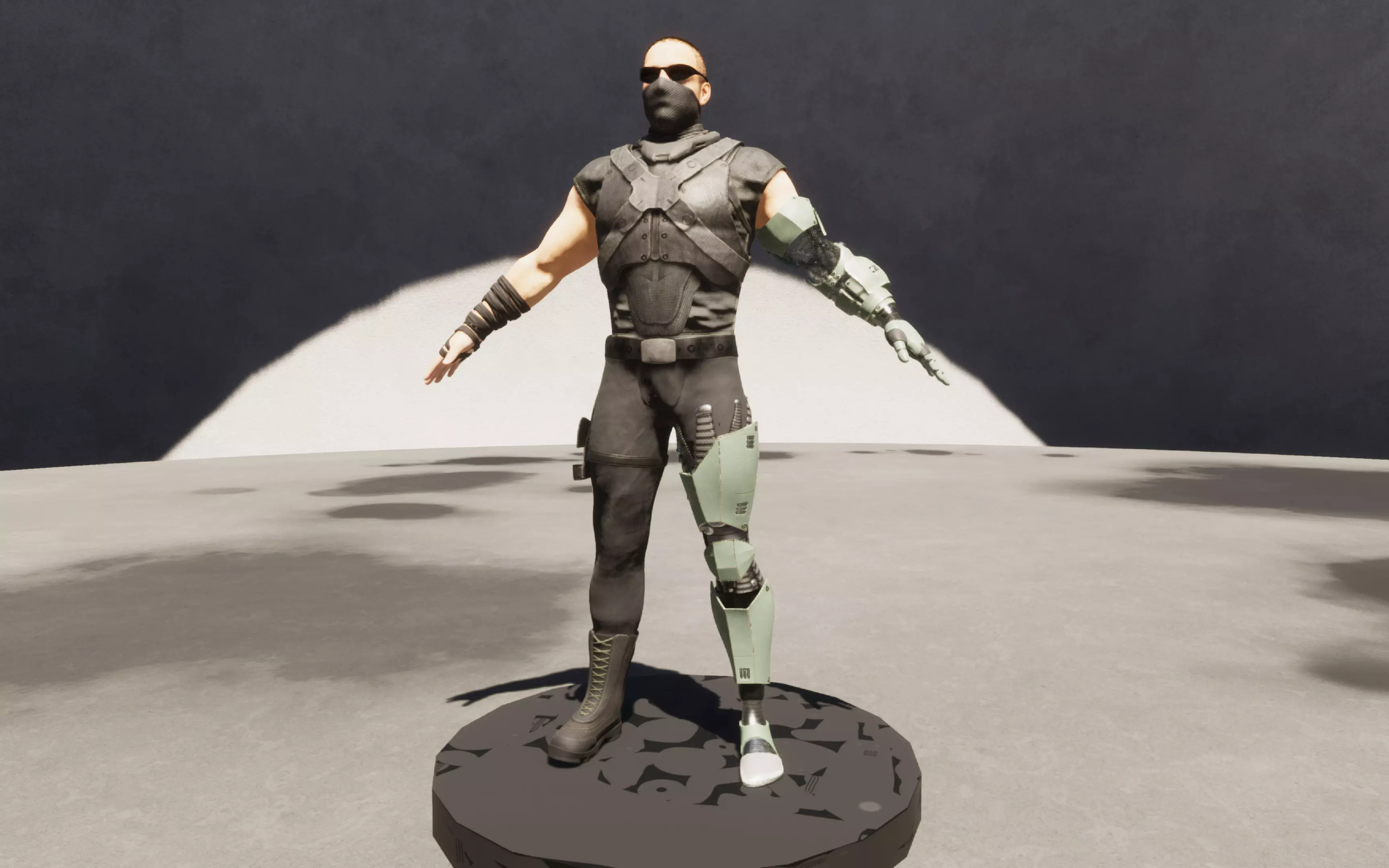 man army001 3D model