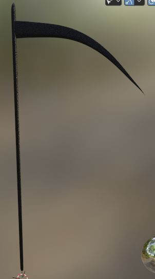 Scythes death scythe Free 3D model_7