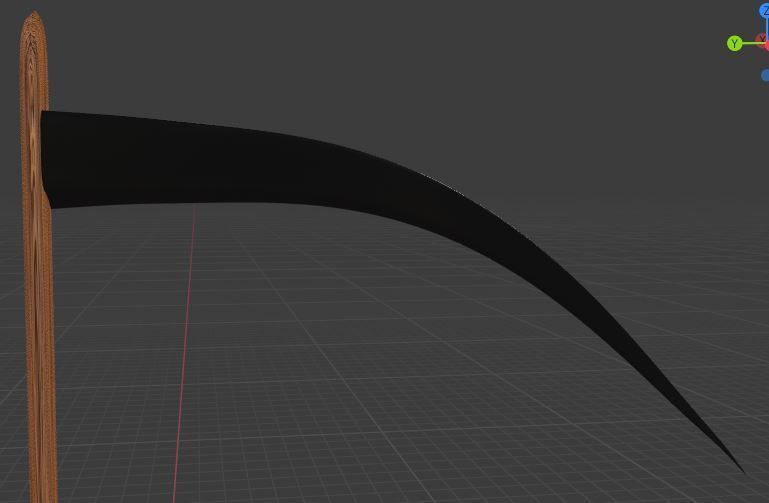 Scythes death scythe Free 3D model_16