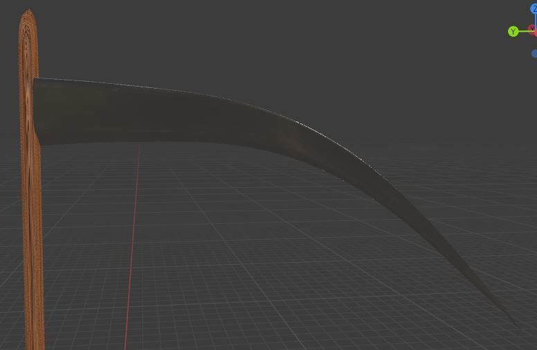 Scythes death scythe Free 3D model_3
