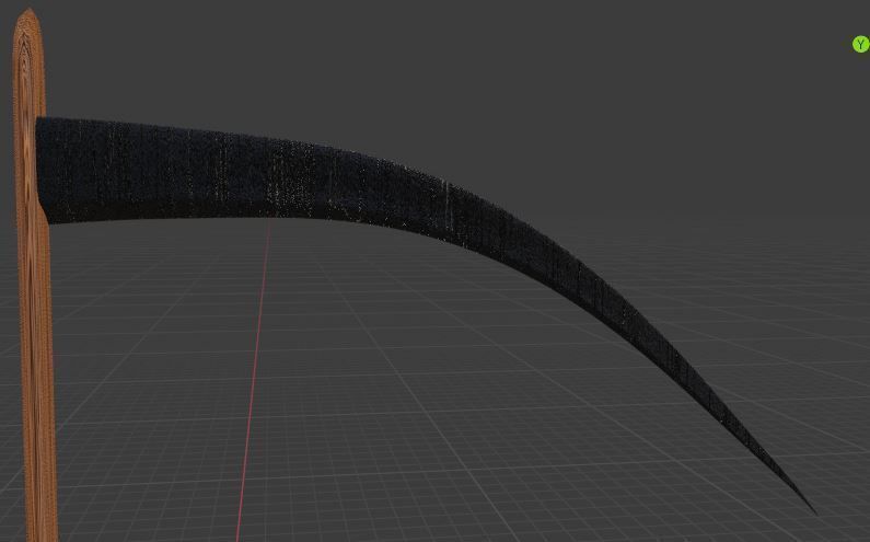 Scythes death scythe Free 3D model_2