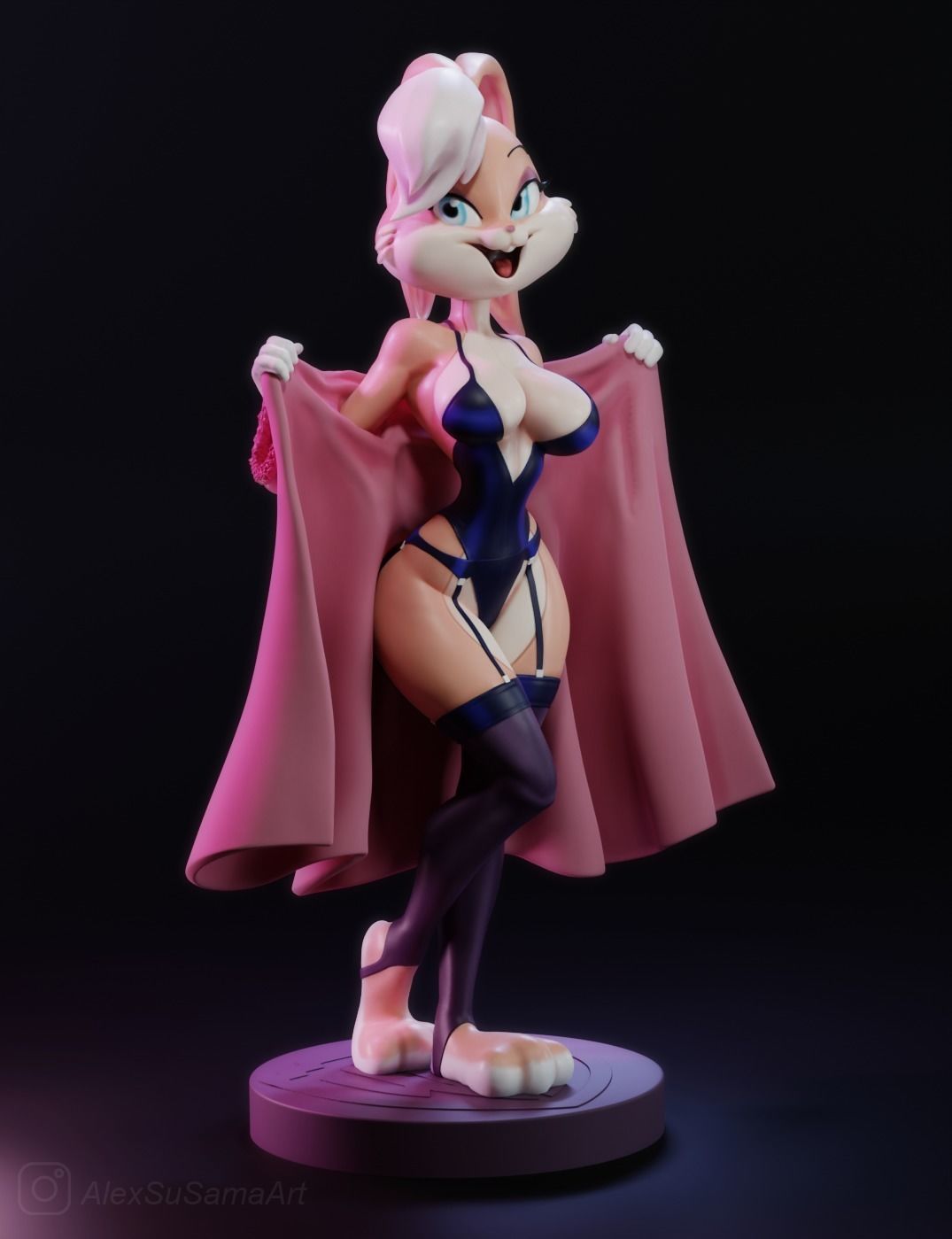 Lola Bunny 3D print model_1