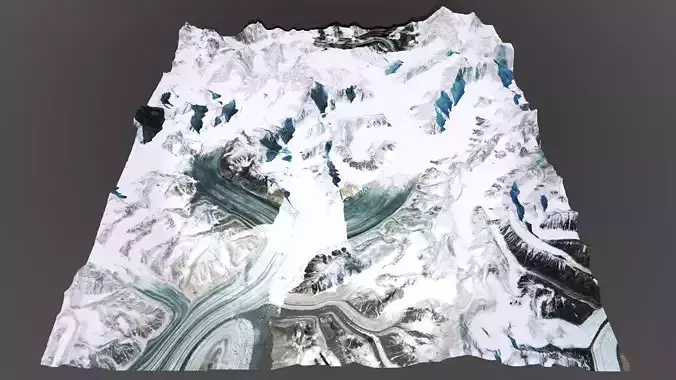 Mountain landscape  Karakorum Mongolia