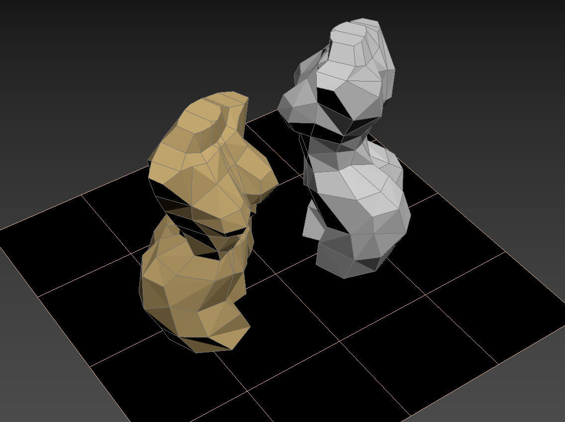 female torso 3D model_2