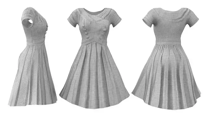 Conquered Retro Dress