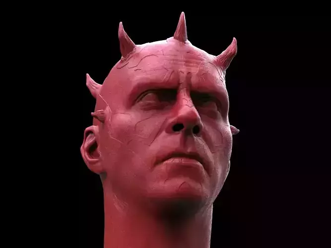 Darth Maul Head  3D print model