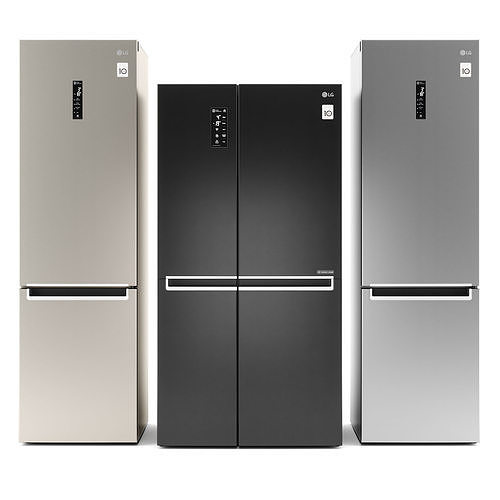 Refrigerators LG 3D model