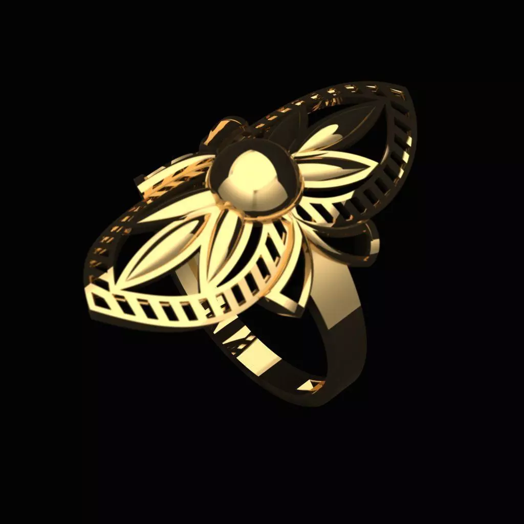 -  a Profishnal and Modern Beautiful Ring 3D print model_0