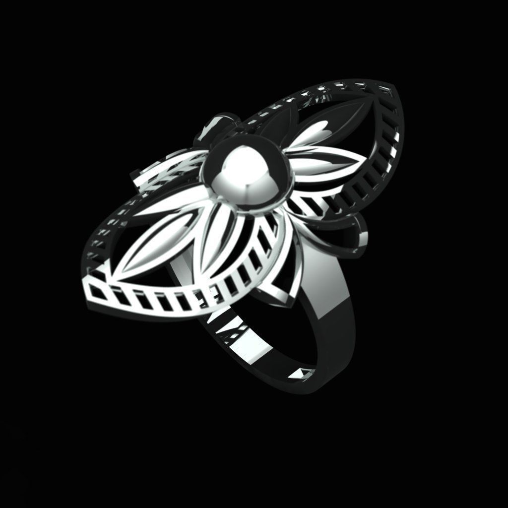 -  a Profishnal and Modern Beautiful Ring 3D print model_6
