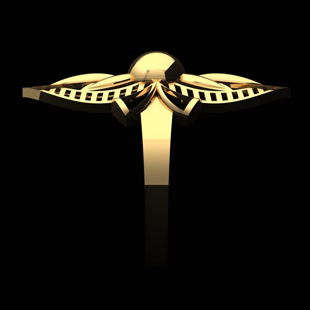 -  a Profishnal and Modern Beautiful Ring 3D print model_3