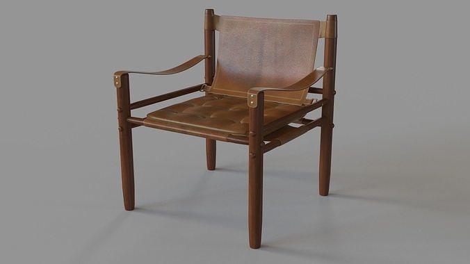 Arne Norell Easy Chairs Model Sirocco 3D model