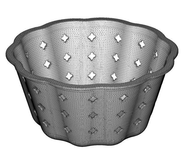 Elegant Fruit Tray 3D print model_3