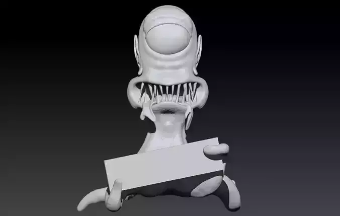 Kang - Kodos The Simpsons 3D Art Model