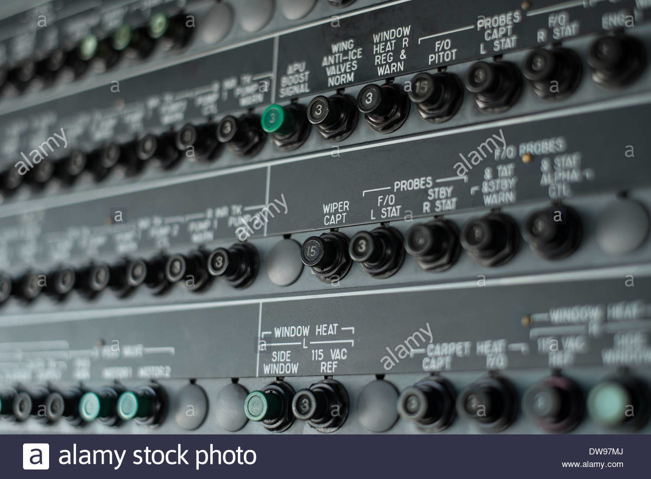 AIRBUS A320 CIRCUIT BREAKERS DUMMY 3D print model_2