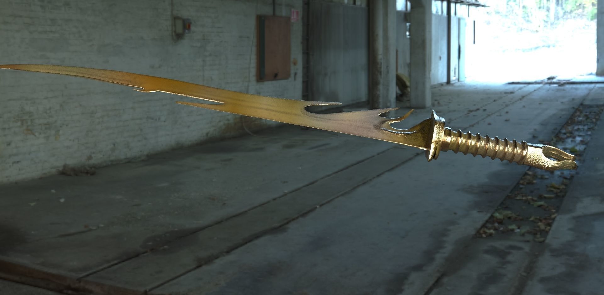 Devils Blade 3D model_1