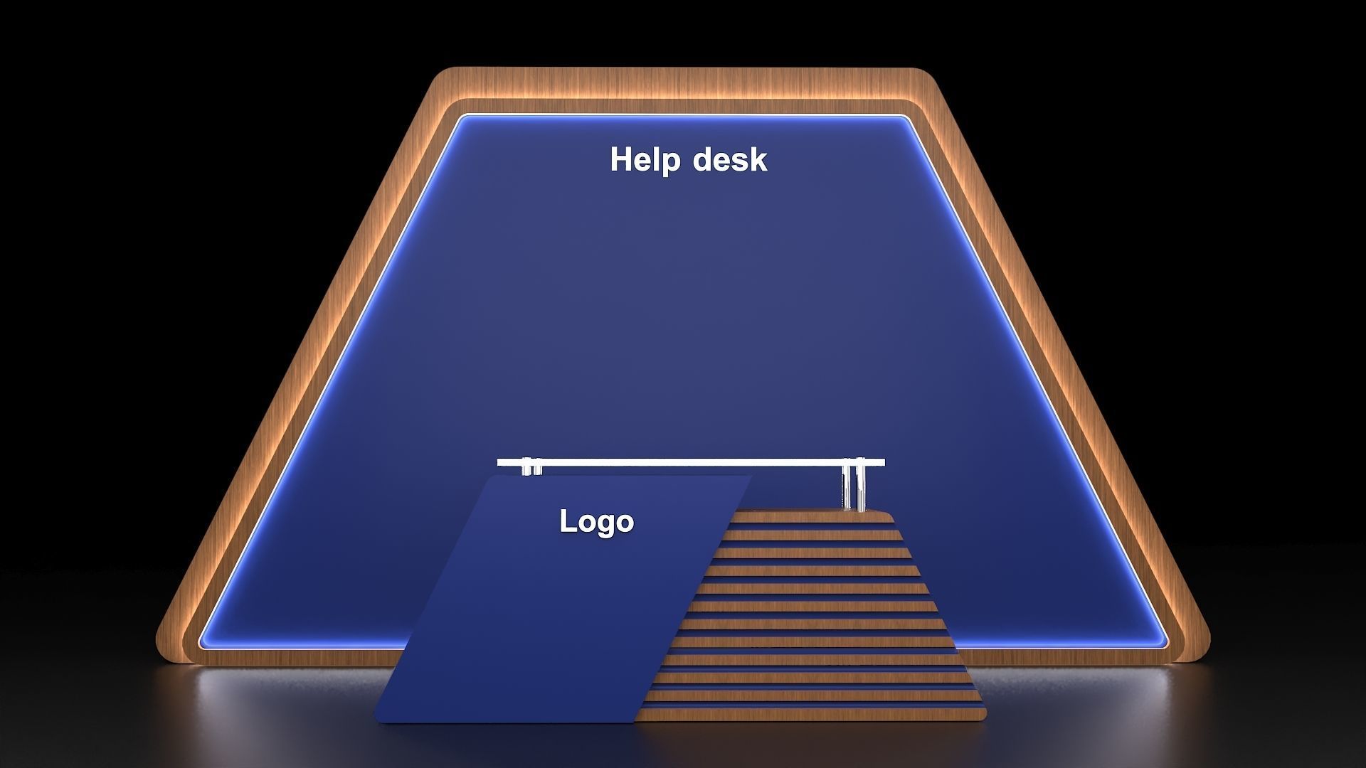Help Desk 3D model_3