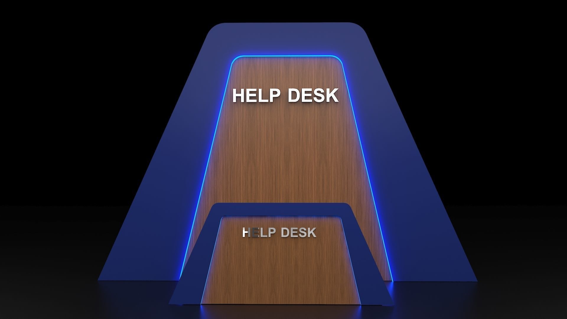 Help Desk 3D model_15
