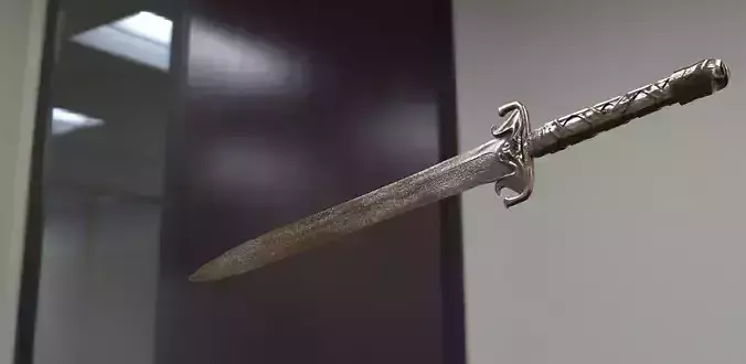 Barbarian blade 3D model