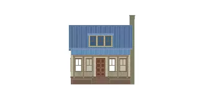 House 3D print model plans 3D print model
