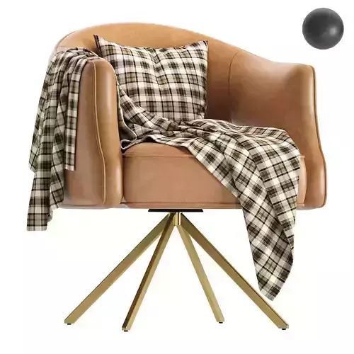 Coco Republic Terrace Desk Chair Leather