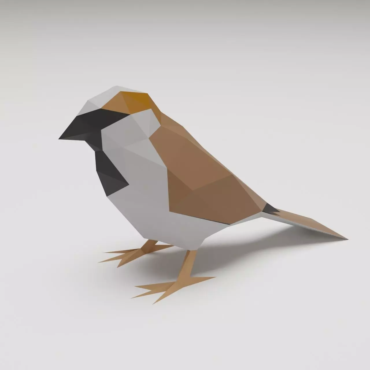Bird - Sparrow 3D print model_0