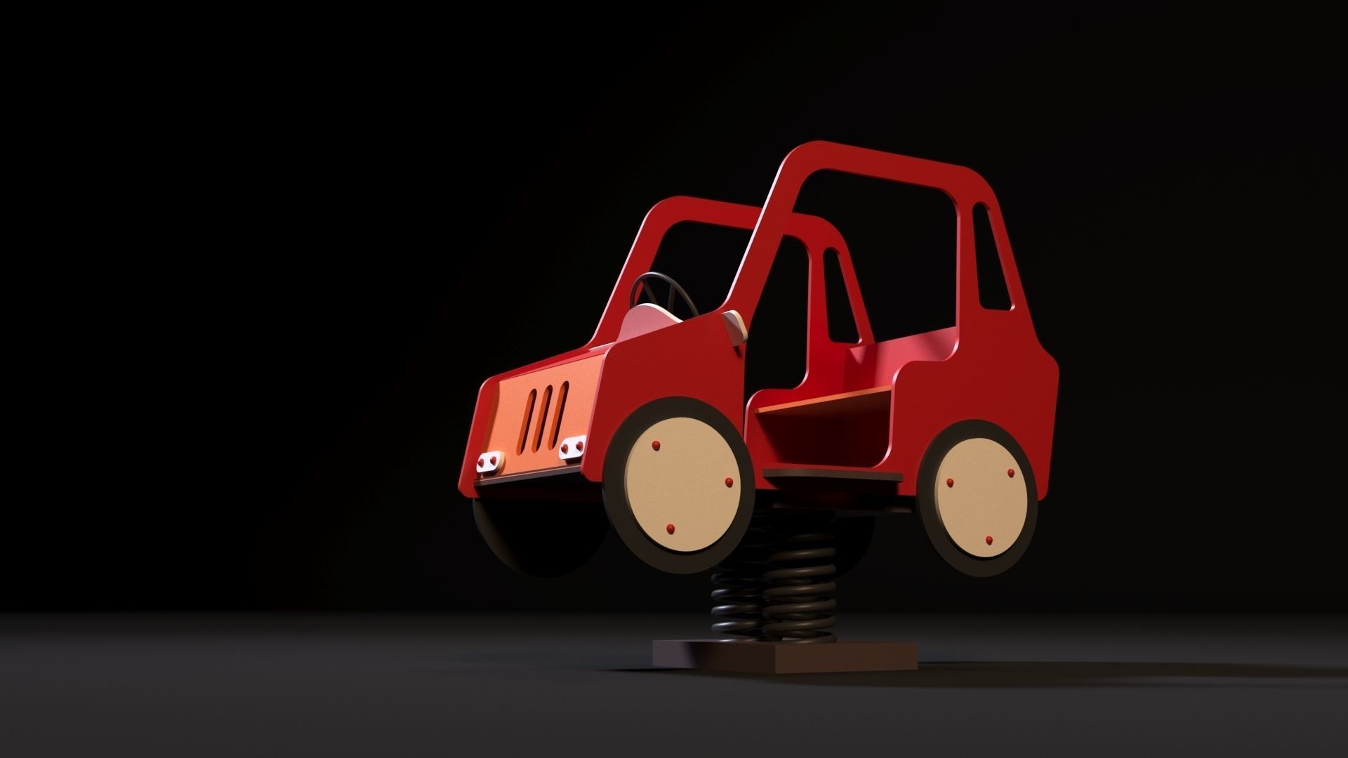 Amusement machine 3D model_6